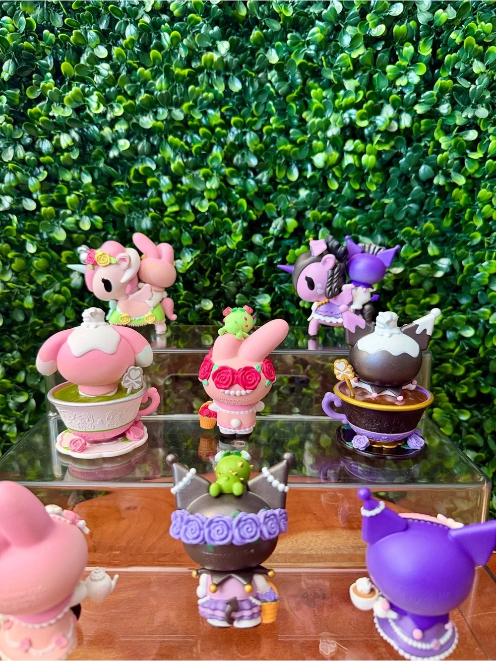 Tokidoki x Kuromi & My Melody Garden Tea Party Complete Set of Commons